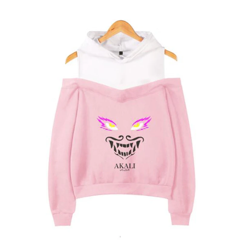 Kda The Baddest Women Hoodies Sweatshirts Streetwear Hip Hop Long Sleeve Sexy Off Shoulder Fleece Hooded Jacket Female Tracksuit
Kda The Baddest Women Hoodies Sweatshirts Streetwear Hip Hop Long Sleeve Sexy Off Shoulder Fleece Hooded Jacket Female Tracksuit