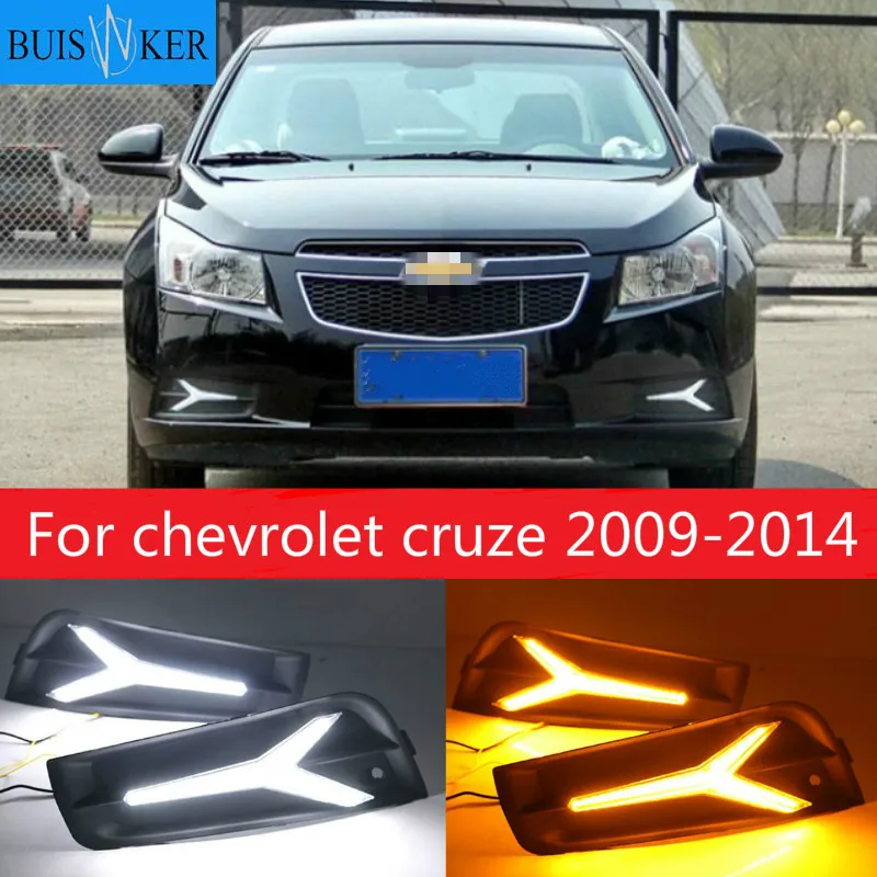 2 шт. для chevrolet cruze 2009 2010 2011 2012 2013 2014 DRL Дневной светильник колпак противотуманных фар с желтый сигнал поворота
2 шт. для chevrolet cruze 2009 2010 2011 2012 2013 2014 DRL Дневной светильник колпак противотуманных фар с желтый сигнал поворота