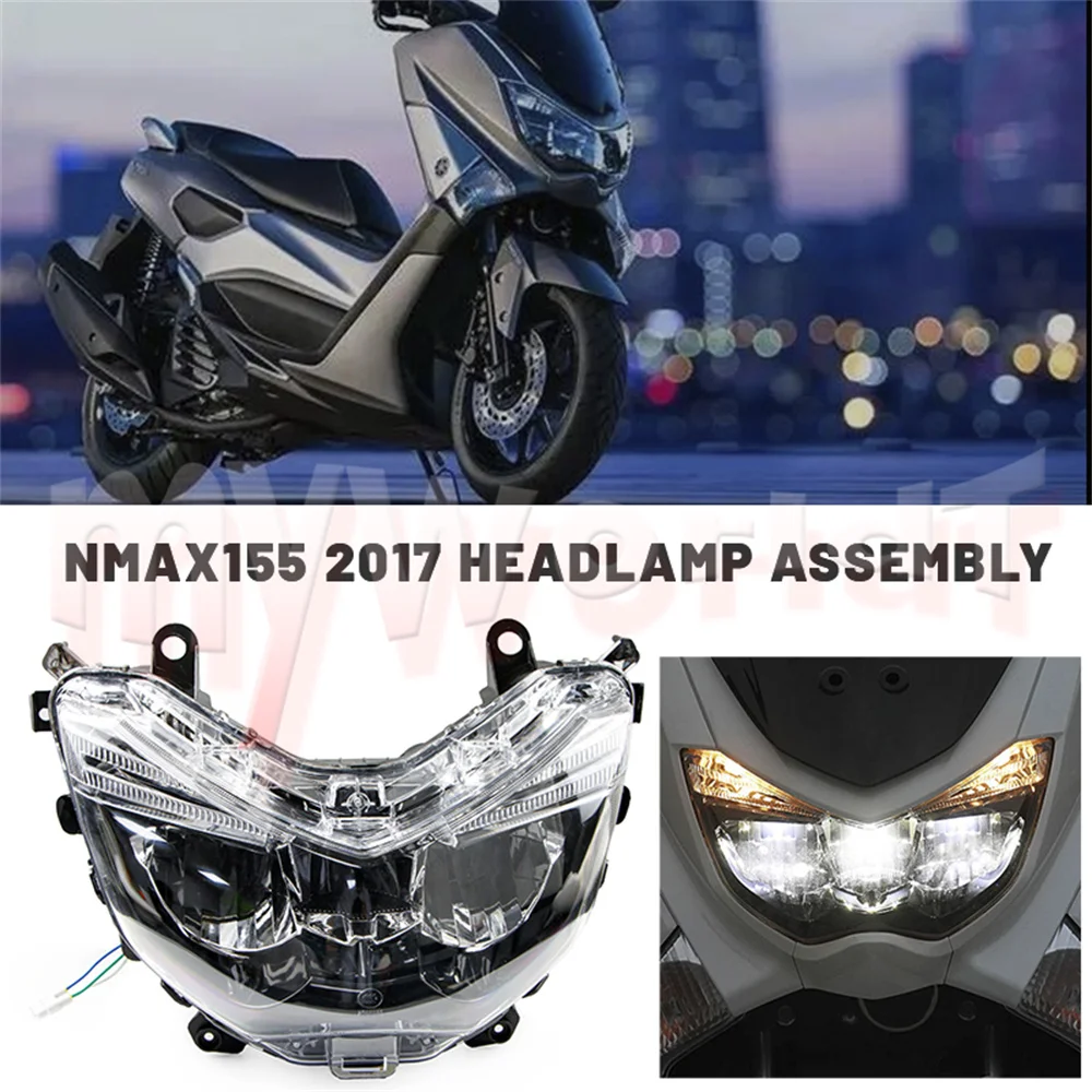 Headlight Assembly Headlamp Motorcycle Light Fit For YAMAHA NMAX155 2015 - 2017 2016 N-MAX155 NMAX 155
Headlight Assembly Headlamp Motorcycle Light Fit For YAMAHA NMAX155 2015 - 2017 2016 N-MAX155 NMAX 155