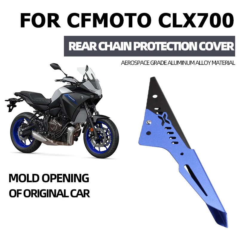 Motorcycle Rear Chain/Belt Guard Cover For CFMOTO CLX700 CLX 700 700CLX Chain Protector Accessories
Motorcycle Rear Chain/Belt Guard Cover For CFMOTO CLX700 CLX 700 700CLX Chain Protector Accessories