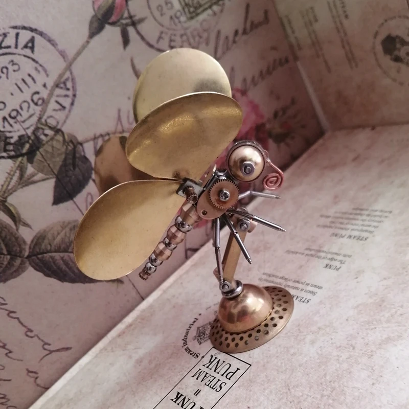 Steampunk insect machinery butterfly full metal handmade creative crafts ornaments
Steampunk insect machinery butterfly full metal handmade creative crafts ornaments