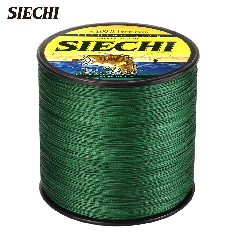 SIECHI Wholesale 300/500/1000 Meters 8 Strands Braided Fishing Line 7 Colors Super PE Line
SIECHI Wholesale 300/500/1000 Meters 8 Strands Braided Fishing Line 7 Colors Super PE Line