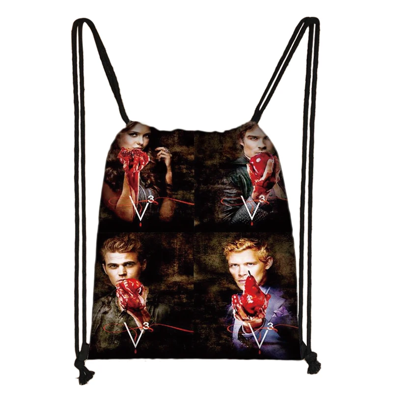 Vampire Diaries Print Drawstring Bag Boys Girls Storage Bags Teenager Casual Backpack Kids Bookbag Gift
Vampire Diaries Print Drawstring Bag Boys Girls Storage Bags Teenager Casual Backpack Kids Bookbag Gift