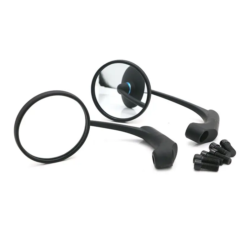 Black 8mm 10mm 1 Pair Motorcycle Mirrors Side Rearview Aluminum Motorcycle Mirror For Universal Harley Davidson
Black 8mm 10mm 1 Pair Motorcycle Mirrors Side Rearview Aluminum Motorcycle Mirror For Universal Harley Davidson