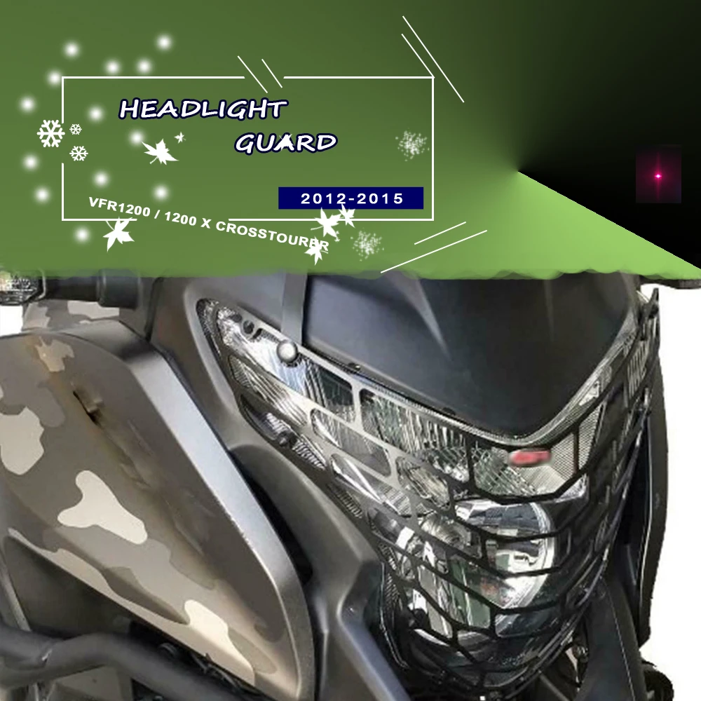 For Honda VFR1200 X VFR 1200 X Crosstourer 2015-2012 VFR1200X NEW Motorcycle Parts Headlight Guard Protector Cover 2013 2014
For Honda VFR1200 X VFR 1200 X Crosstourer 2015-2012 VFR1200X NEW Motorcycle Parts Headlight Guard Protector Cover 2013 2014