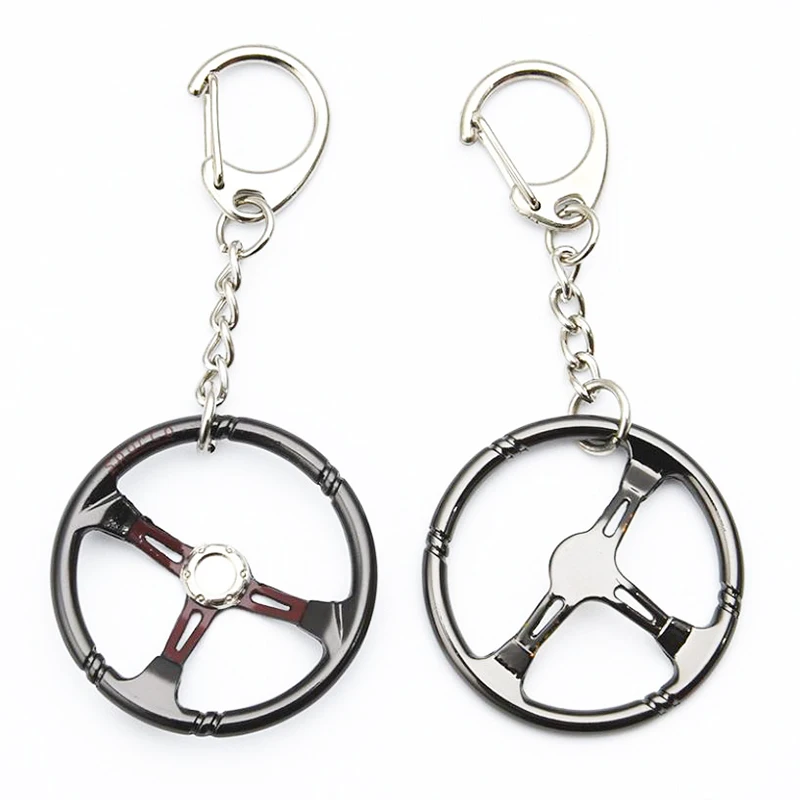 Fashion Car Steering Wheel Keychains Alloy Aluminum Modified Car Keychain for Women Bag Pendant Men's Car Key Ring Key Chain
Fashion Car Steering Wheel Keychains Alloy Aluminum Modified Car Keychain for Women Bag Pendant Men's Car Key Ring Key Chain