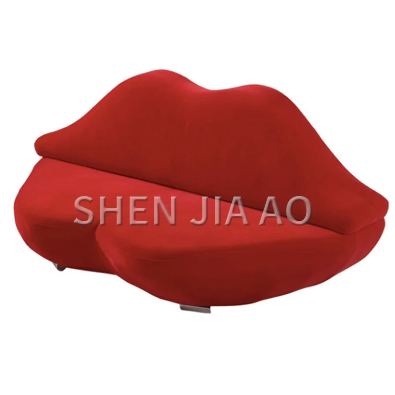 Red Lips Simple Modern Lounge Sofa For Two People Creative Personality Sofa Living Room Red Lips Fabric Sofa 1PC
Red Lips Simple Modern Lounge Sofa For Two People Creative Personality Sofa Living Room Red Lips Fabric Sofa 1PC