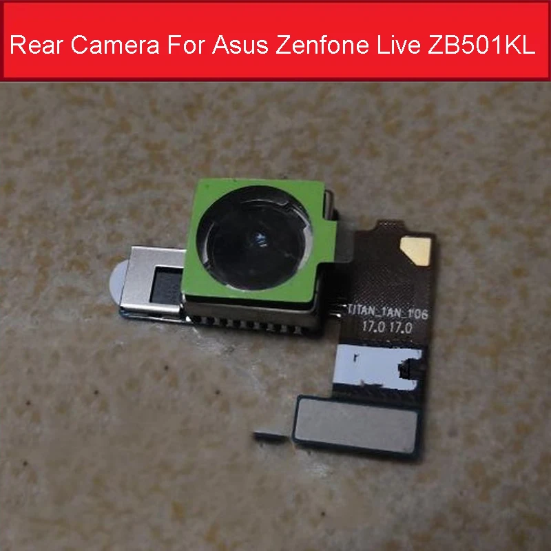 Genuine Big Back Rear Camera Module For Asus Zenfone Live ZB501KL Rear Main Camera Flex Cable Replacement Parts
Genuine Big Back Rear Camera Module For Asus Zenfone Live ZB501KL Rear Main Camera Flex Cable Replacement Parts