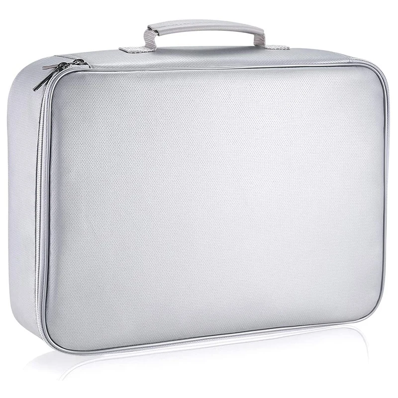 Fireproof Document Storage Bag,IPX4 Waterproof Document Storage Bag, Zipper Closure Safety Accessories,for Business Home
Fireproof Document Storage Bag,IPX4 Waterproof Document Storage Bag, Zipper Closure Safety Accessories,for Business Home