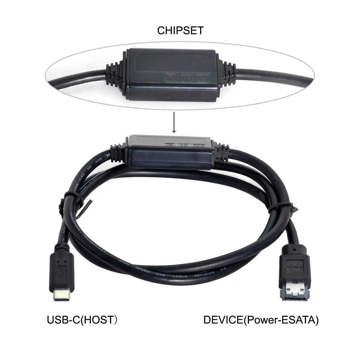 Zihan USB-C Type-C to Power Over eSATA DC5V Adapter USB3.0 to HDD/SSD/ODD eSATAp Converter
Zihan USB-C Type-C to Power Over eSATA DC5V Adapter USB3.0 to HDD/SSD/ODD eSATAp Converter