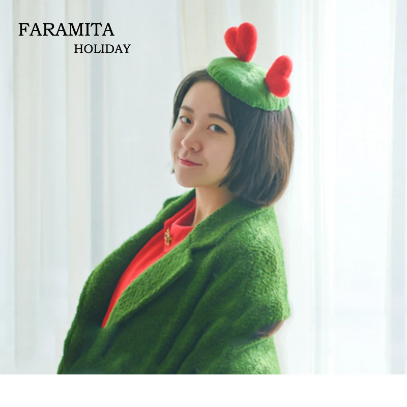 Faramita Holiday Women Kids Girls Cute Hair Clip Handmade Wool 100% Manual Headwear Heart Contrast Color Hair Accessories Retro
Faramita Holiday Women Kids Girls Cute Hair Clip Handmade Wool 100% Manual Headwear Heart Contrast Color Hair Accessories Retro