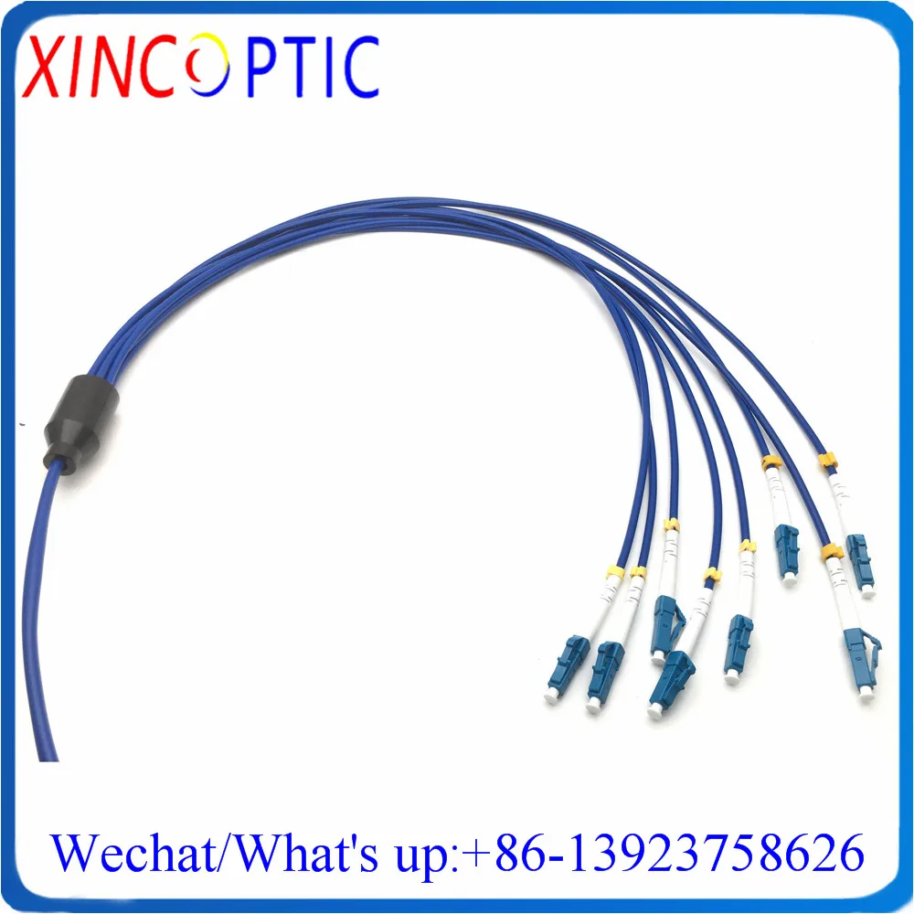 20Mtr 8Cores SM Outdoor PVC LC-LC/ST/FC/SC 8Fibers Armoured Optical Patch Cord 4.5mm 8Strands 20M Armored FTTH CPRI Fiber Cable
20Mtr 8Cores SM Outdoor PVC LC-LC/ST/FC/SC 8Fibers Armoured Optical Patch Cord 4.5mm 8Strands 20M Armored FTTH CPRI Fiber Cable