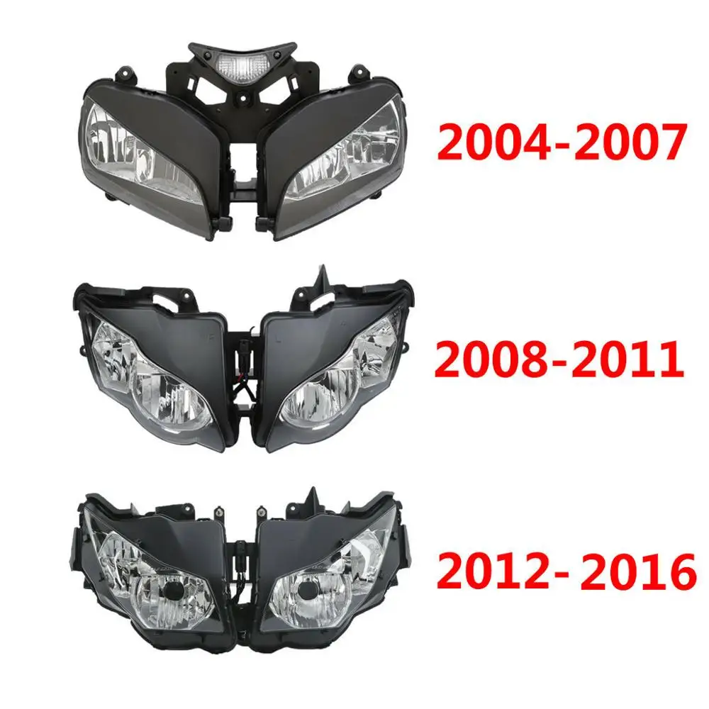 Motorcycle Front Headlight For Honda CBR1000RR CBR 1000 RR 2004-2007 2008-2011 2012-2016
Motorcycle Front Headlight For Honda CBR1000RR CBR 1000 RR 2004-2007 2008-2011 2012-2016