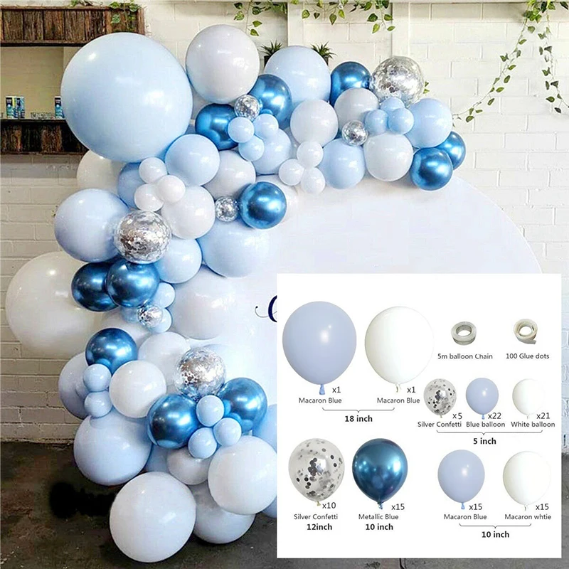 Blue Ocean Macarone Latex Balloon Birthday Decoration Party Supplies Wedding Decoration Balloon Chain Set Metal Macarone Blue
Blue Ocean Macarone Latex Balloon Birthday Decoration Party Supplies Wedding Decoration Balloon Chain Set Metal Macarone Blue