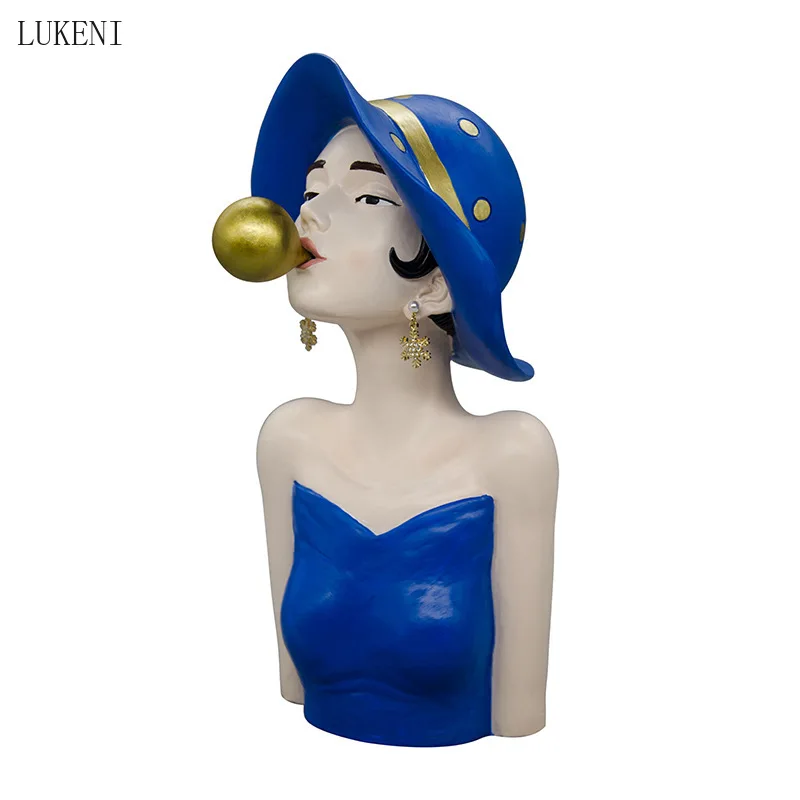 Nordic Bubble Blowing Girl Creative Resin Ornaments Living Room TV Cabinet Soft Ornaments Modern Girl Crafts Ornaments
Nordic Bubble Blowing Girl Creative Resin Ornaments Living Room TV Cabinet Soft Ornaments Modern Girl Crafts Ornaments