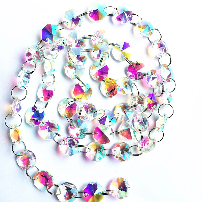 Top Quality Factory Price 14mm 99FT AB Color Crystal Light Parts for Chandeliers Diy Wedding and Home Decoration Beads Curtains
Top Quality Factory Price 14mm 99FT AB Color Crystal Light Parts for Chandeliers Diy Wedding and Home Decoration Beads Curtains