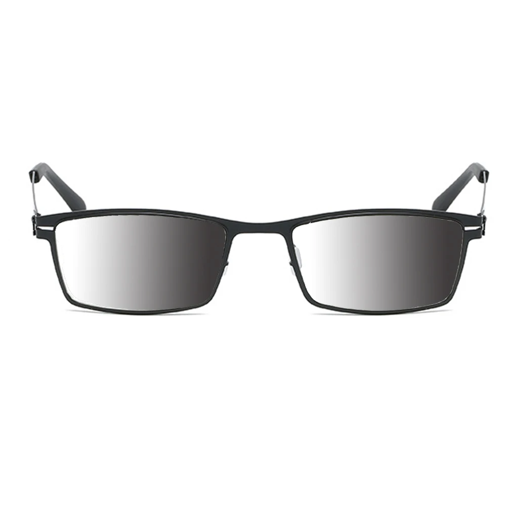 Modern Trend Titanium Alloy Black Luxury Full Rim Photochromic Transition Sunglasses Reading Glasses +0.75 +1 +1.5 +1.75 to +4
Modern Trend Titanium Alloy Black Luxury Full Rim Photochromic Transition Sunglasses Reading Glasses +0.75 +1 +1.5 +1.75 to +4