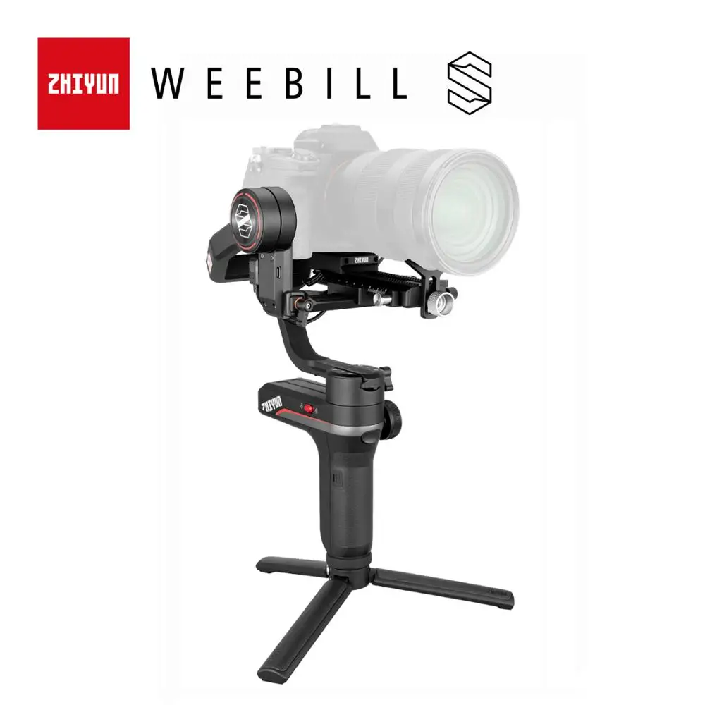 ZHIYUN Weebill S 3-Axis Image Transmission Stabilizer for Mirrorless Camera OLED Display Handheld GimbalMirrorless Cameras Maxl
ZHIYUN Weebill S 3-Axis Image Transmission Stabilizer for Mirrorless Camera OLED Display Handheld GimbalMirrorless Cameras Maxl