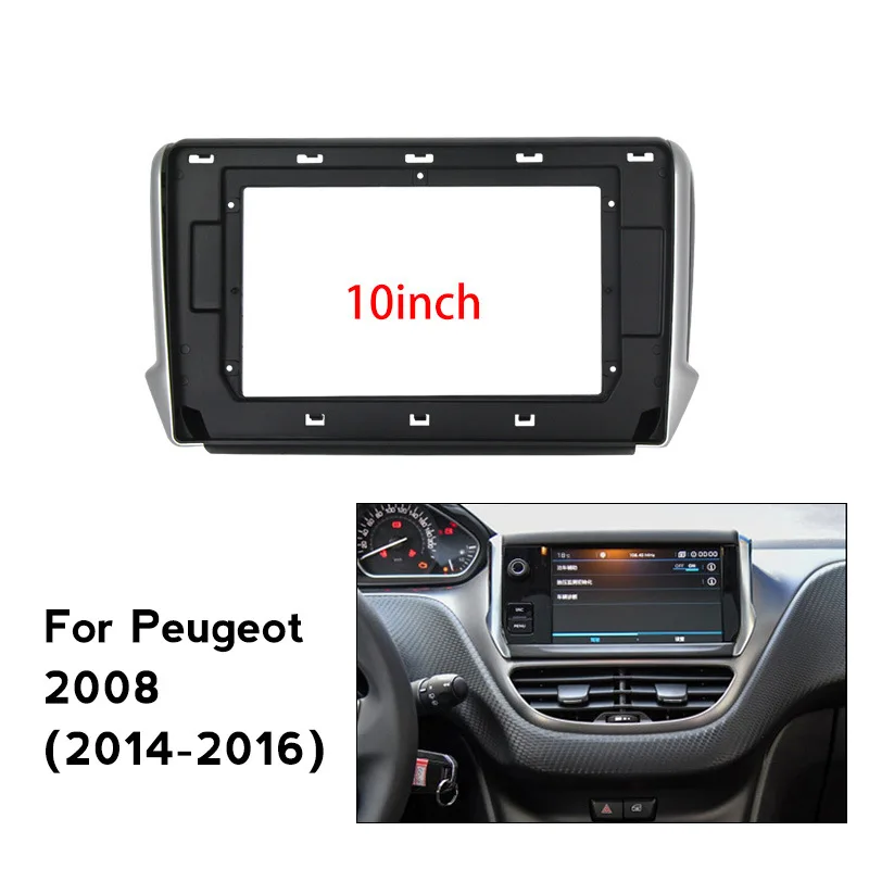 10inch front plastic housing for Peugeot 2008 2014-2016 car radio front plastic frame with full set cables plugs
10inch front plastic housing for Peugeot 2008 2014-2016 car radio front plastic frame with full set cables plugs