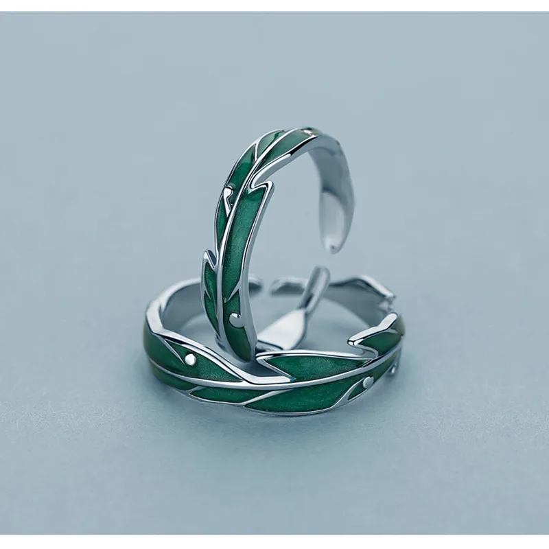 Buyee 925 Sterling Silver Candy Ring Finger Cute Green Banana Leaf Sweet Open Ring for Woman Man Fashion Fine Jewelry Circle
Buyee 925 Sterling Silver Candy Ring Finger Cute Green Banana Leaf Sweet Open Ring for Woman Man Fashion Fine Jewelry Circle