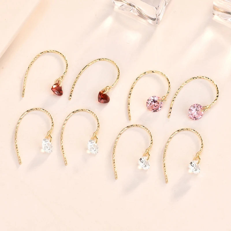 Heart Earrings 925 Silver Jewelry with Zircon Gemstone Drop Earrings Accessories for Women Wedding Party Birthday Gift Wholesale
Heart Earrings 925 Silver Jewelry with Zircon Gemstone Drop Earrings Accessories for Women Wedding Party Birthday Gift Wholesale