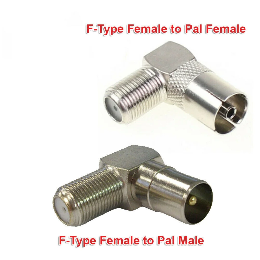 100pcs F Type Female To PAL TV Male Female Plug TV Antenna Connector Right Angle Adapter
100pcs F Type Female To PAL TV Male Female Plug TV Antenna Connector Right Angle Adapter