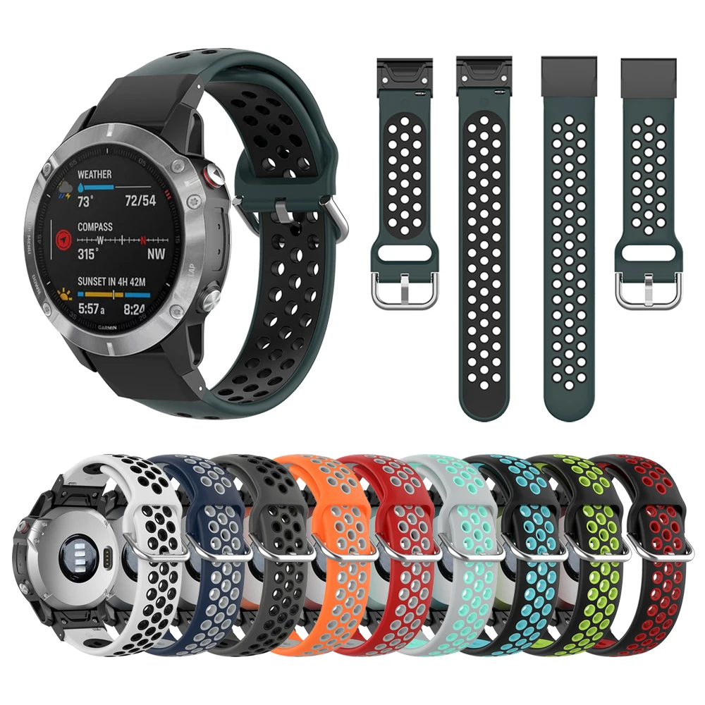 New Silicone Strap with black adapter For Garmin Fenix 6X PRO GPS Fenix 6 TACTIX DELTA Band Bracelet for Fenix 5X plus Watchband
New Silicone Strap with black adapter For Garmin Fenix 6X PRO GPS Fenix 6 TACTIX DELTA Band Bracelet for Fenix 5X plus Watchband