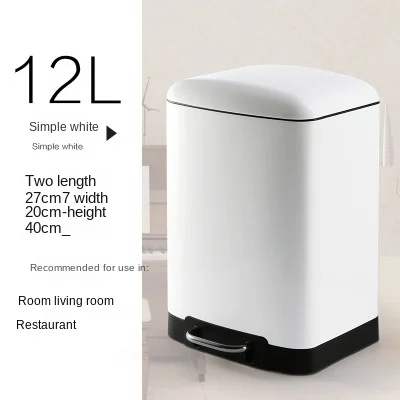 Pedal bin Daily household creative kitchen hote European style Stainless steel Pedal bin Large steel drum
Pedal bin Daily household creative kitchen hote European style Stainless steel Pedal bin Large steel drum