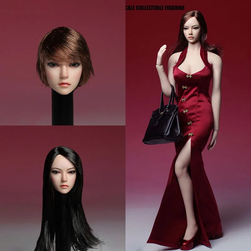 SUPER DUCK SDH002 1/6 Asian Beauty Head Sculpture Female Head Carving Fit 12-inch Soldier Action Figure Body
SUPER DUCK SDH002 1/6 Asian Beauty Head Sculpture Female Head Carving Fit 12-inch Soldier Action Figure Body