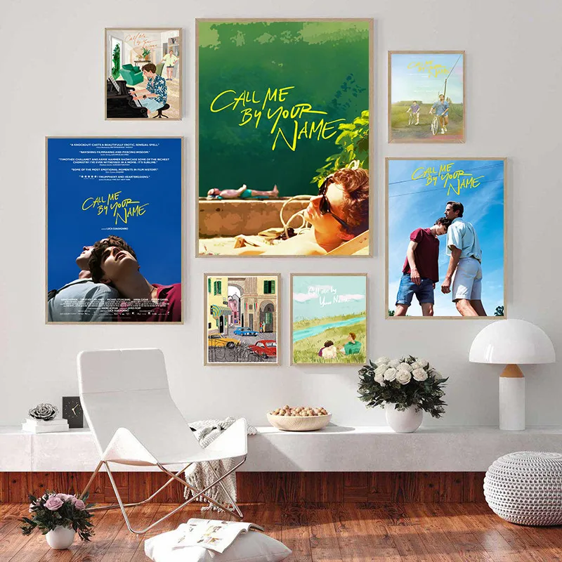 Classic Movie Series White Coated PaperPosters Call Me By Your Name Wall Art picture Bar Cafe Living Room Bedroom Decor
Classic Movie Series White Coated PaperPosters Call Me By Your Name Wall Art picture Bar Cafe Living Room Bedroom Decor