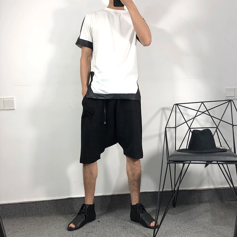 Men's Shorts Summer New Solid Color Elastic Waist Loose Harlan Shorts Ultra-Thin Leisure Hanging Gear Shorts Youth Fashion Trend
Men's Shorts Summer New Solid Color Elastic Waist Loose Harlan Shorts Ultra-Thin Leisure Hanging Gear Shorts Youth Fashion Trend