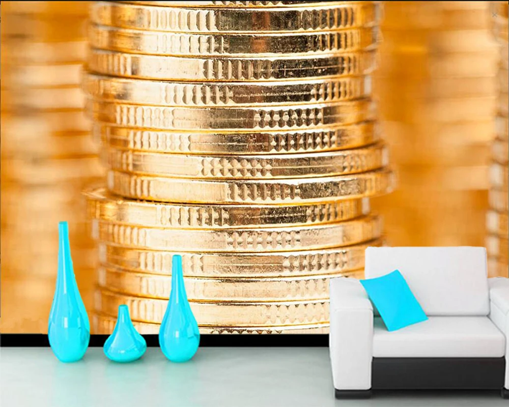 Papel de parede Coins, money modern 3d wallpaper living room bedroom wall papers home decor bar restaurant mural
Papel de parede Coins, money modern 3d wallpaper living room bedroom wall papers home decor bar restaurant mural