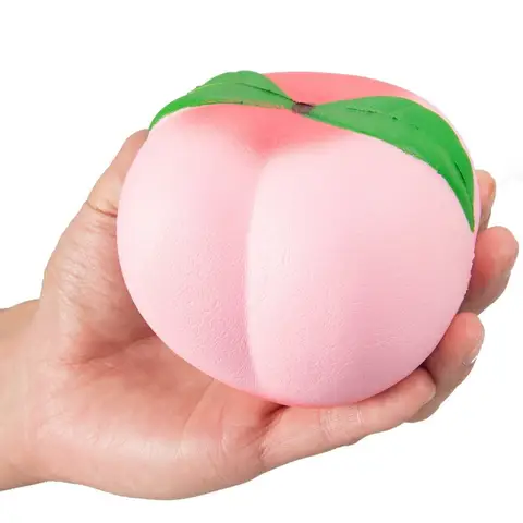 1pc 10CM Jumbo Slow Rising Peach Squishies Toys Kawaii Fruit Squishies Cream Scented Toys for Kids and Adults