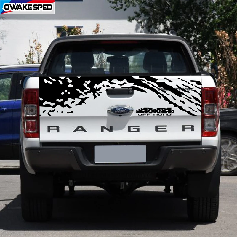 Для Ford Ranger пикап багажник автомобиля хвост декоративные наклейки 4x4 внедорожные спортивные полосы Wildtrak Raptor виниловая наклейка внешние аксессуары
Для Ford Ranger пикап багажник автомобиля хвост декоративные наклейки 4x4 внедорожные спортивные полосы Wildtrak Raptor виниловая наклейка внешние аксессуары