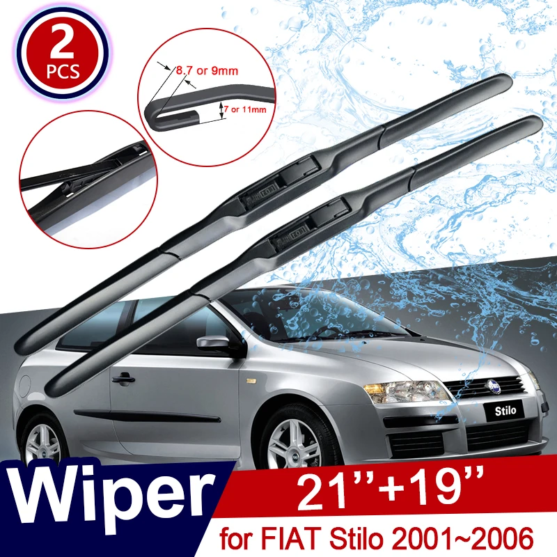 for FIAT Stilo 2001~2006 2002 2003 2004 2005 Front Window Windscreen Windshield Wipers Car Wiper Blades Car Accessories
for FIAT Stilo 2001~2006 2002 2003 2004 2005 Front Window Windscreen Windshield Wipers Car Wiper Blades Car Accessories