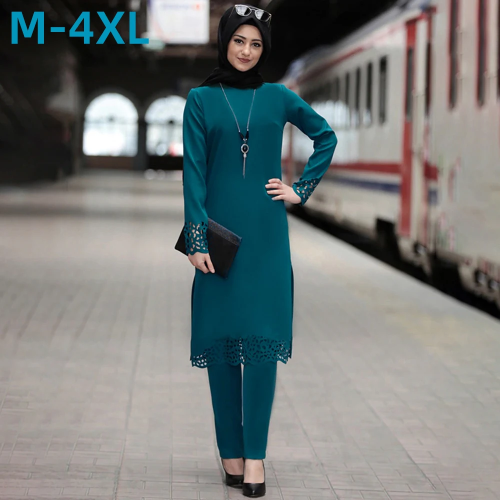 Muslim Woman Outfit Set Muslim Woman Summer 2021 Islamic Clothes Jilbab Full 2 Piece Set Abaya Robe Suit Khimar XL XXL 3XL 4XL
Muslim Woman Outfit Set Muslim Woman Summer 2021 Islamic Clothes Jilbab Full 2 Piece Set Abaya Robe Suit Khimar XL XXL 3XL 4XL