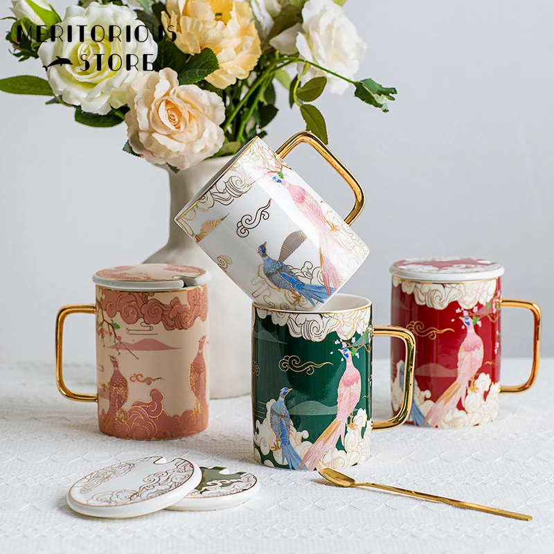 Vintage Coffee Mug Unique Japanese Retro Style Ceramic Cups, 380ml Kiln Change Clay Breakfast Cup Creative Gift for Friends
Vintage Coffee Mug Unique Japanese Retro Style Ceramic Cups, 380ml Kiln Change Clay Breakfast Cup Creative Gift for Friends