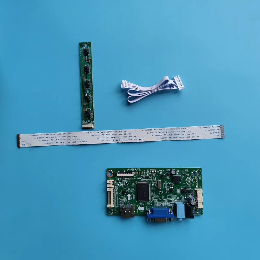 Плата контроллера для B156XTK01.0 1366X768 EDP, совместимая с HDMI, 15,6 дюйма, драйвер монитора экрана, ЖК-дисплей, сделай сам, светодиодный комплект EDP, VGA 40Pin
Плата контроллера для B156XTK01.0 1366X768 EDP, совместимая с HDMI, 15,6 дюйма, драйвер монитора экрана, ЖК-дисплей, сделай сам, светодиодный комплект EDP, VGA 40Pin