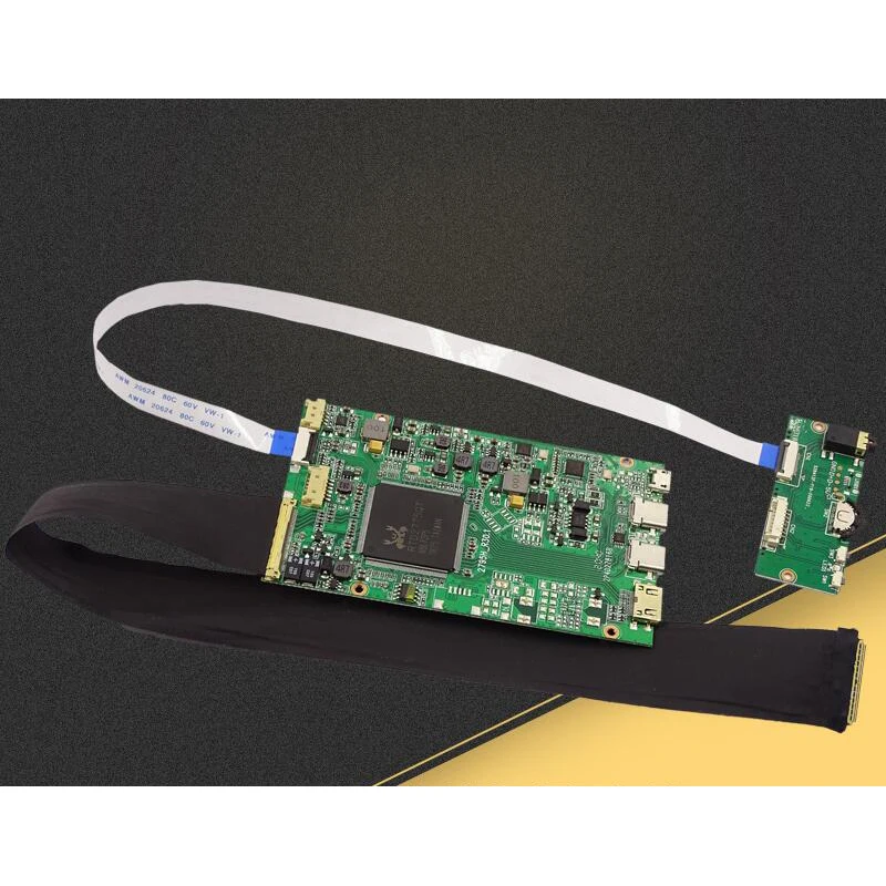 Плата драйвера 4K для ЖК-дисплея, HDMI-совместимость, type-C, 40-контактный EDP-разъем для 12,5, 13,3, 15,6, 17,3, 18,4, 3840*2160 EDP, комплект платы контроллера ЖК-панели
Плата драйвера 4K для ЖК-дисплея, HDMI-совместимость, type-C, 40-контактный EDP-разъем для 12,5, 13,3, 15,6, 17,3, 18,4, 3840*2160 EDP, комплект платы контроллера ЖК-панели