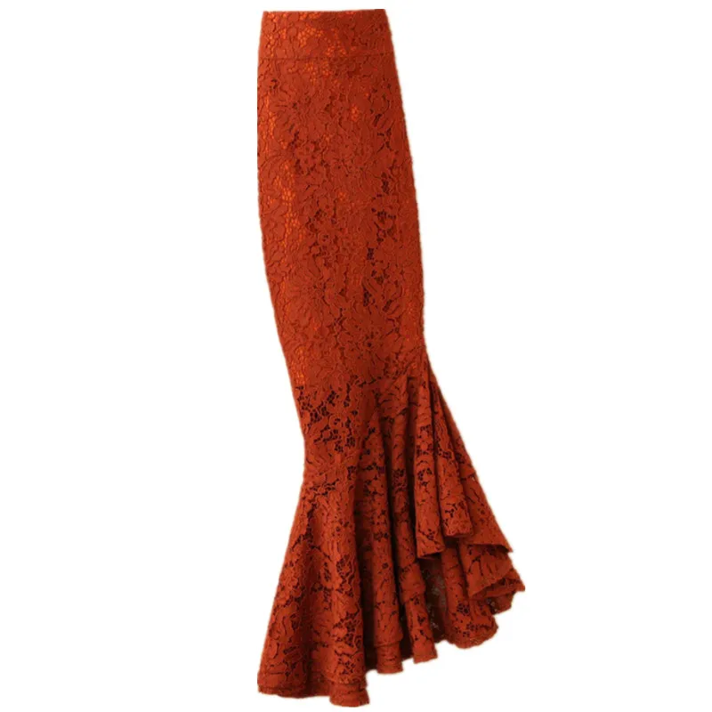 2022 summer fashion ol lace meramid skirt women high waist package hip trumpet skirt
2022 summer fashion ol lace meramid skirt women high waist package hip trumpet skirt