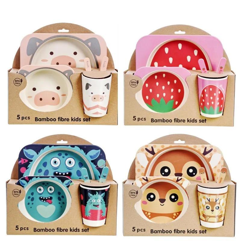 5 Pieces / Set Children'S Dishes, Children'S Dishes, Cartoon Dishes, Children'S Natural Dishes, (Design randomly)
5 Pieces / Set Children'S Dishes, Children'S Dishes, Cartoon Dishes, Children'S Natural Dishes, (Design randomly)