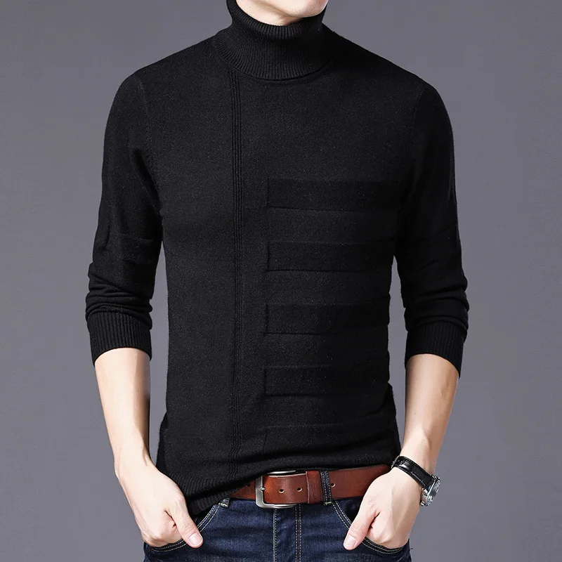 Christmas Sweater Men Slim Fit Turtleneck Men High Neck Pullovers Mens Sweaters 2020 Winter Thick Cashmere Homme 
Christmas Sweater Men Slim Fit Turtleneck Men High Neck Pullovers Mens Sweaters 2020 Winter Thick Cashmere Homme