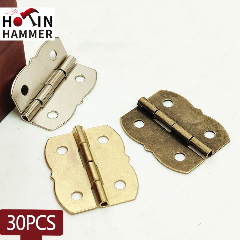 30Pcs Kitchen Cabinet Door Hinges Furniture Accessories Bronze Gold Silver Butterfly Door Hinge For Furniture Hardwar Fittings
30Pcs Kitchen Cabinet Door Hinges Furniture Accessories Bronze Gold Silver Butterfly Door Hinge For Furniture Hardwar Fittings