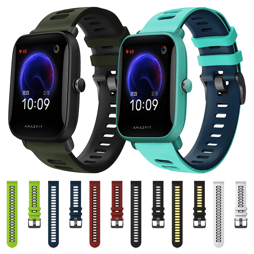 Sports Silicone Band For Amazfit Bip U / Bip S Lite Watch Strap Watchband For Xiaomi Amazfit GTS 2 GTS2 Bracelet ремешок Correa
Sports Silicone Band For Amazfit Bip U / Bip S Lite Watch Strap Watchband For Xiaomi Amazfit GTS 2 GTS2 Bracelet ремешок Correa
