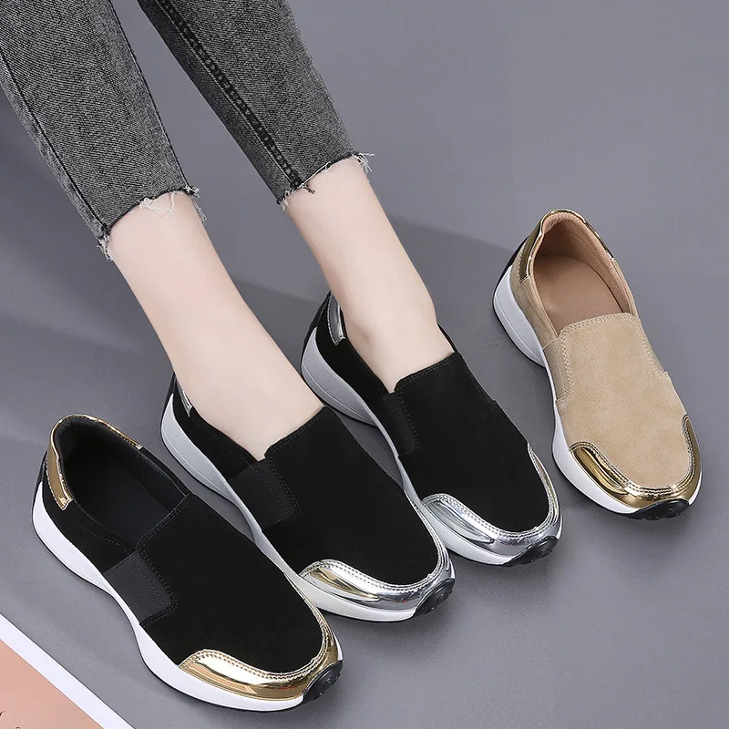 2022 new brand fashion platform sneakers shoes for woman Slip-On zapatos de mujer casual designer lady shoes women high quality
2022 new brand fashion platform sneakers shoes for woman Slip-On zapatos de mujer casual designer lady shoes women high quality