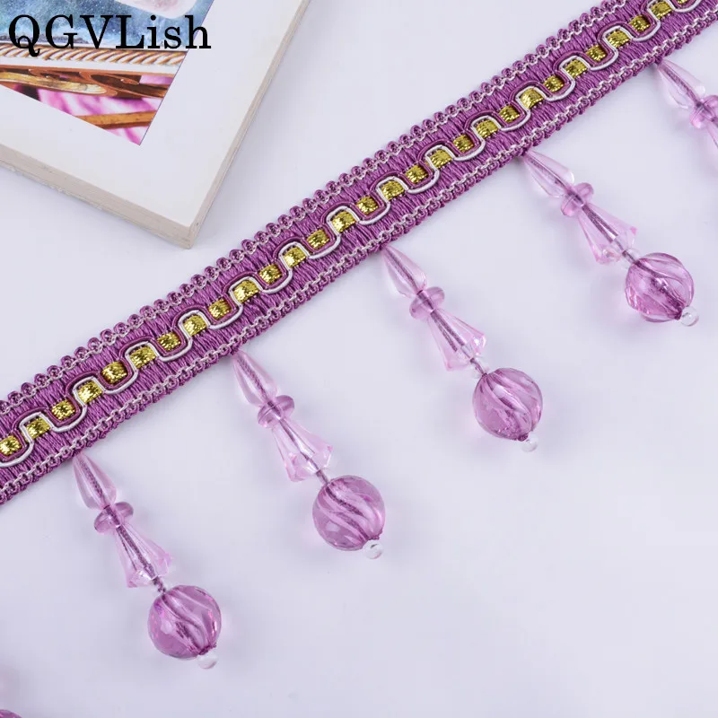 QGVLish 12M Crystal Beads Curtain Lace Trims DIY Sewing Sofa Stage Valance Curtain Accessories Lace Ribbon Belts Trim Home Decor
QGVLish 12M Crystal Beads Curtain Lace Trims DIY Sewing Sofa Stage Valance Curtain Accessories Lace Ribbon Belts Trim Home Decor