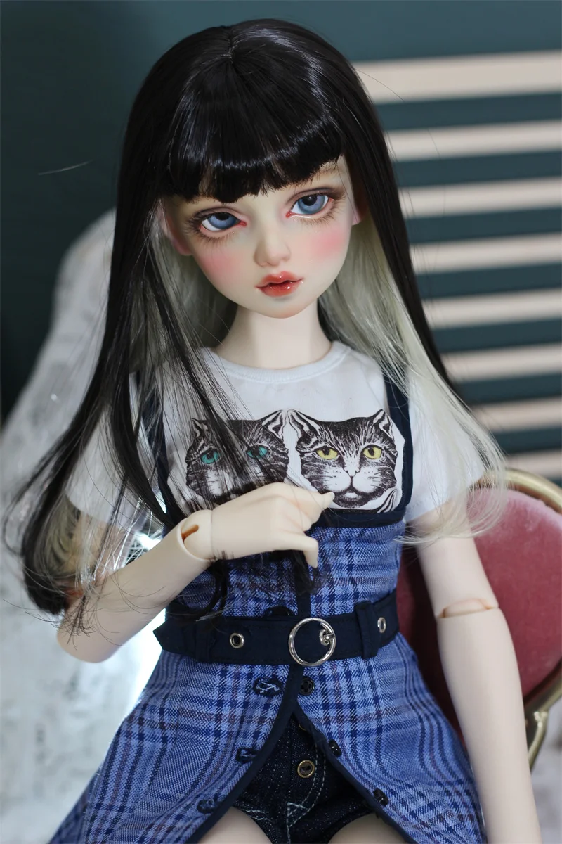 BJD Doll Wig suitable for 1-3 1-4 1-6 size wig two-color pear head daily fake hair high temperature silk Doll Accessories
BJD Doll Wig suitable for 1-3 1-4 1-6 size wig two-color pear head daily fake hair high temperature silk Doll Accessories