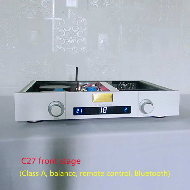 New Lao Yang Audio C27 fully balanced remote control hifi Class A preamplifier with pure post-stage multifunctional home
New Lao Yang Audio C27 fully balanced remote control hifi Class A preamplifier with pure post-stage multifunctional home