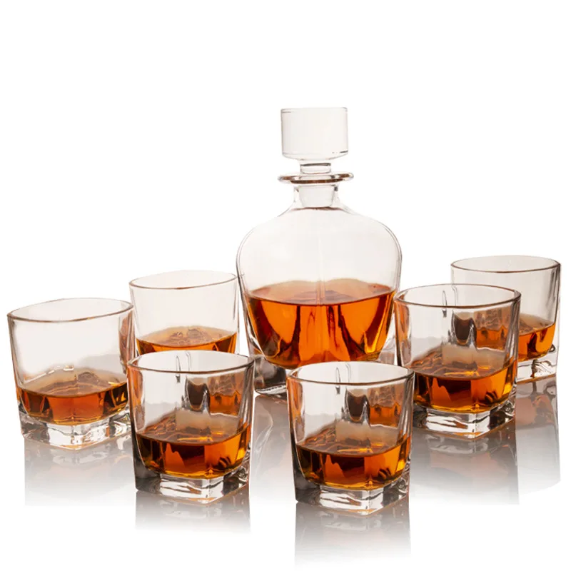 Crystal Glass Decanter Set, Wine Glass, Bottle Decanter, Home Luxury Gift, Classic, 7 Pcs
Crystal Glass Decanter Set, Wine Glass, Bottle Decanter, Home Luxury Gift, Classic, 7 Pcs