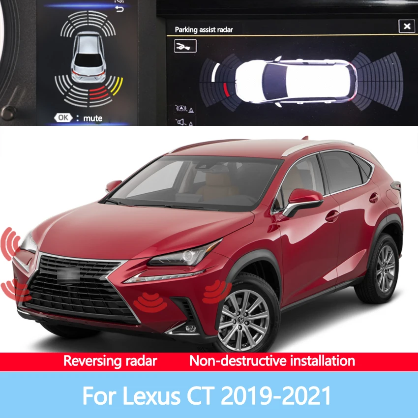 The Front And Rear Radar Blind Spot Warning Sound Indicator Of Car Reversing Image Is Suitable For Lexus CT 2019-2021
The Front And Rear Radar Blind Spot Warning Sound Indicator Of Car Reversing Image Is Suitable For Lexus CT 2019-2021